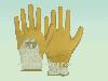 Nitril-Handschuh gelb